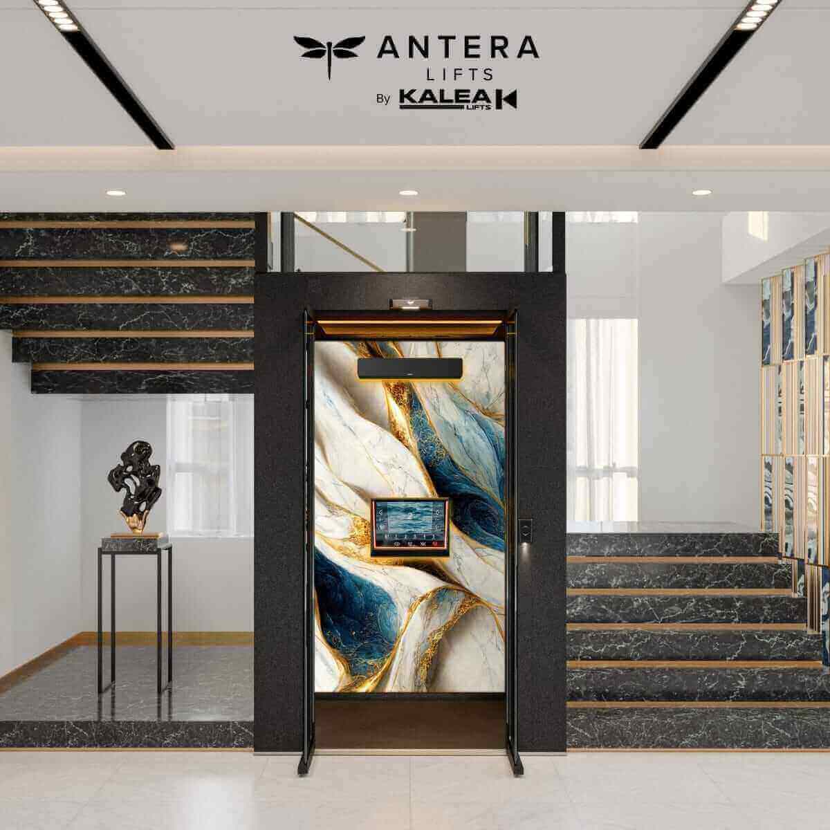 ANTERA LIFT ลิฟต์พรีเมียมที่ผสานเทคโนโลยีล้ำสมัย มาพร้อมวัสดุพรีเมียม