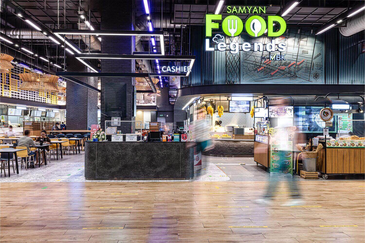 บริษัทตกแต่งภายใน ตัวอย่างโครงการ Restaurant & Bar Samyan Food Legends บริษัทตกแต่งภายใน ตัวอย่างโครงการ Restaurant & Bar Samyan Food Legends