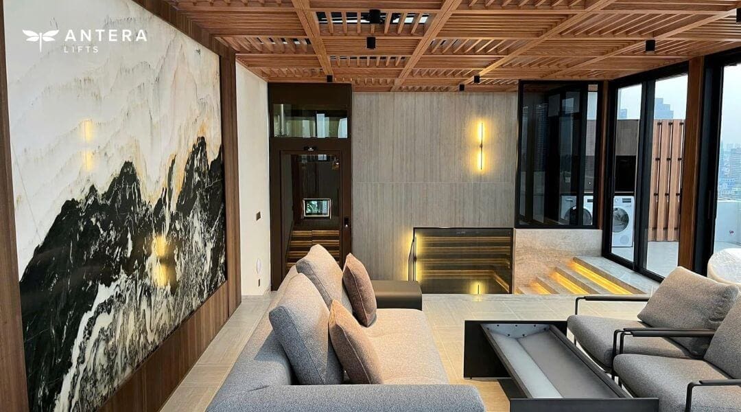 ANTERA Lift ลิฟท์ดีไซน์หรูสำหรับบ้านเล็ก ANTERA Lift ลิฟท์ดีไซน์หรูสำหรับบ้านเล็ก